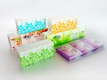 Paper products packaging